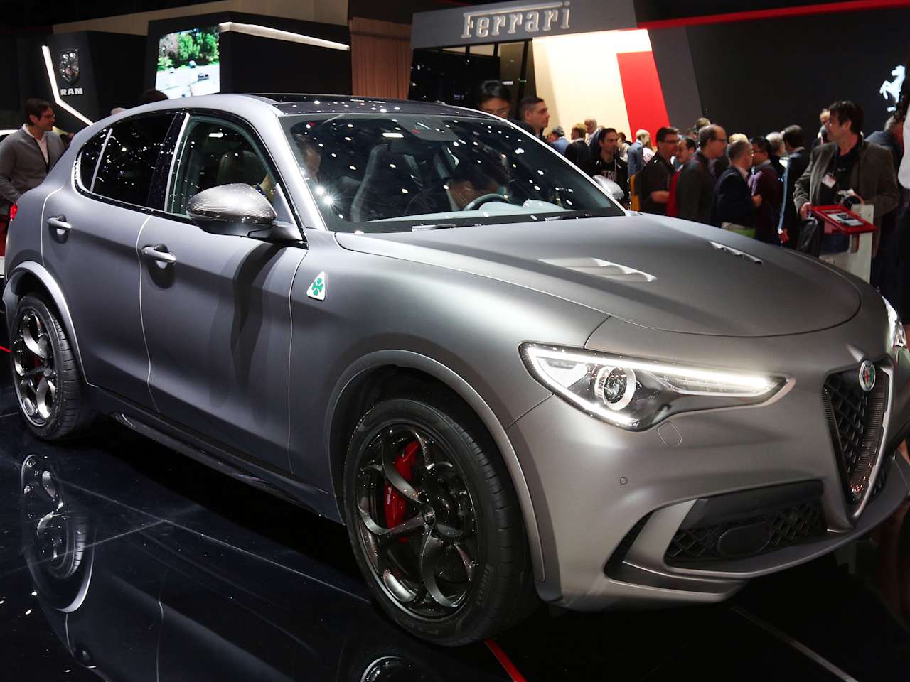 Alfa Romeo At The 2018 Geneva International Motor Show
