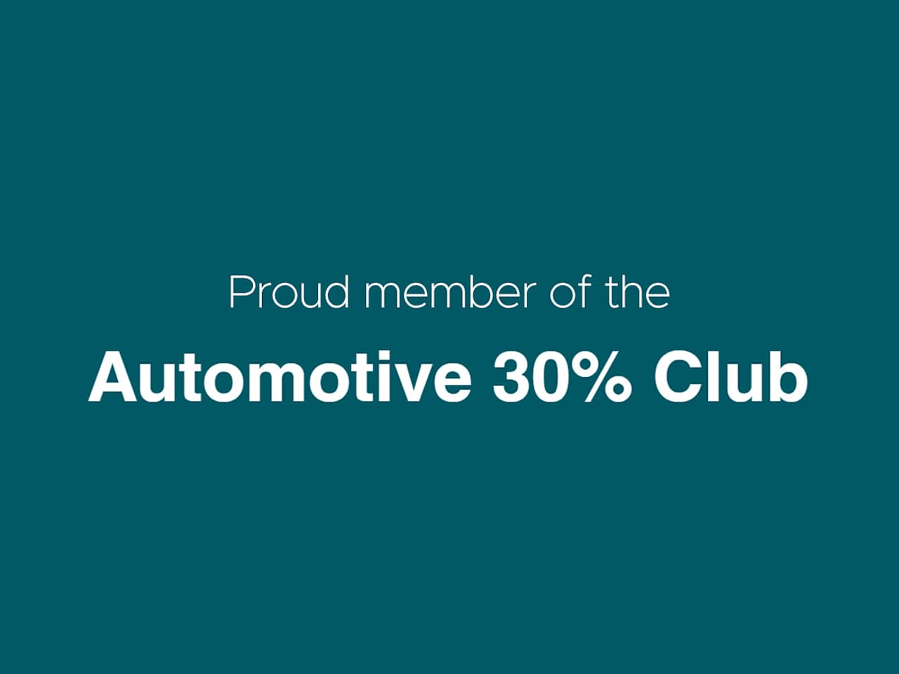 Chris Clark Joins the Automotive 30% Club