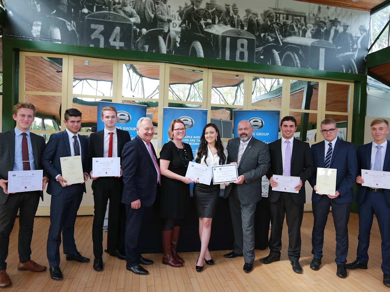 The Snows Academy Class of 2016 Graduation Day at Beaulieu Motor Museum!