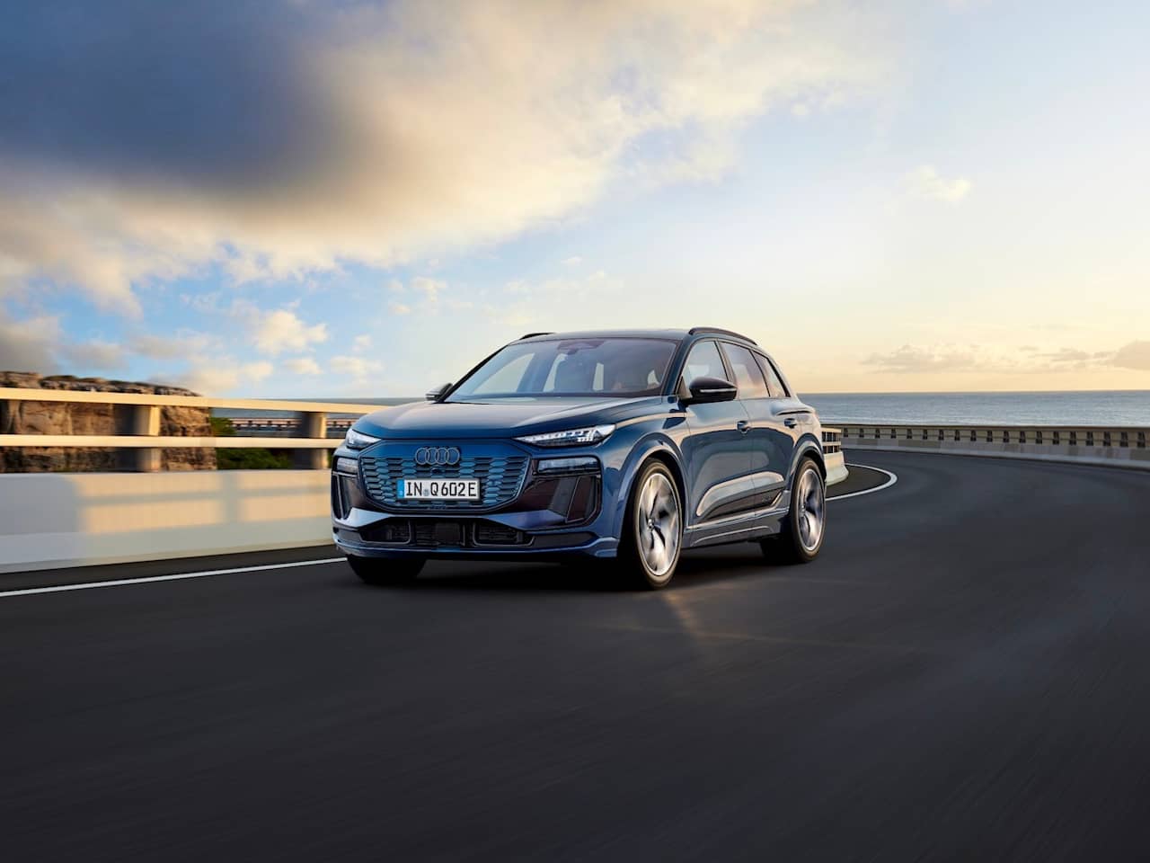 The new Audi Q6 e-tron