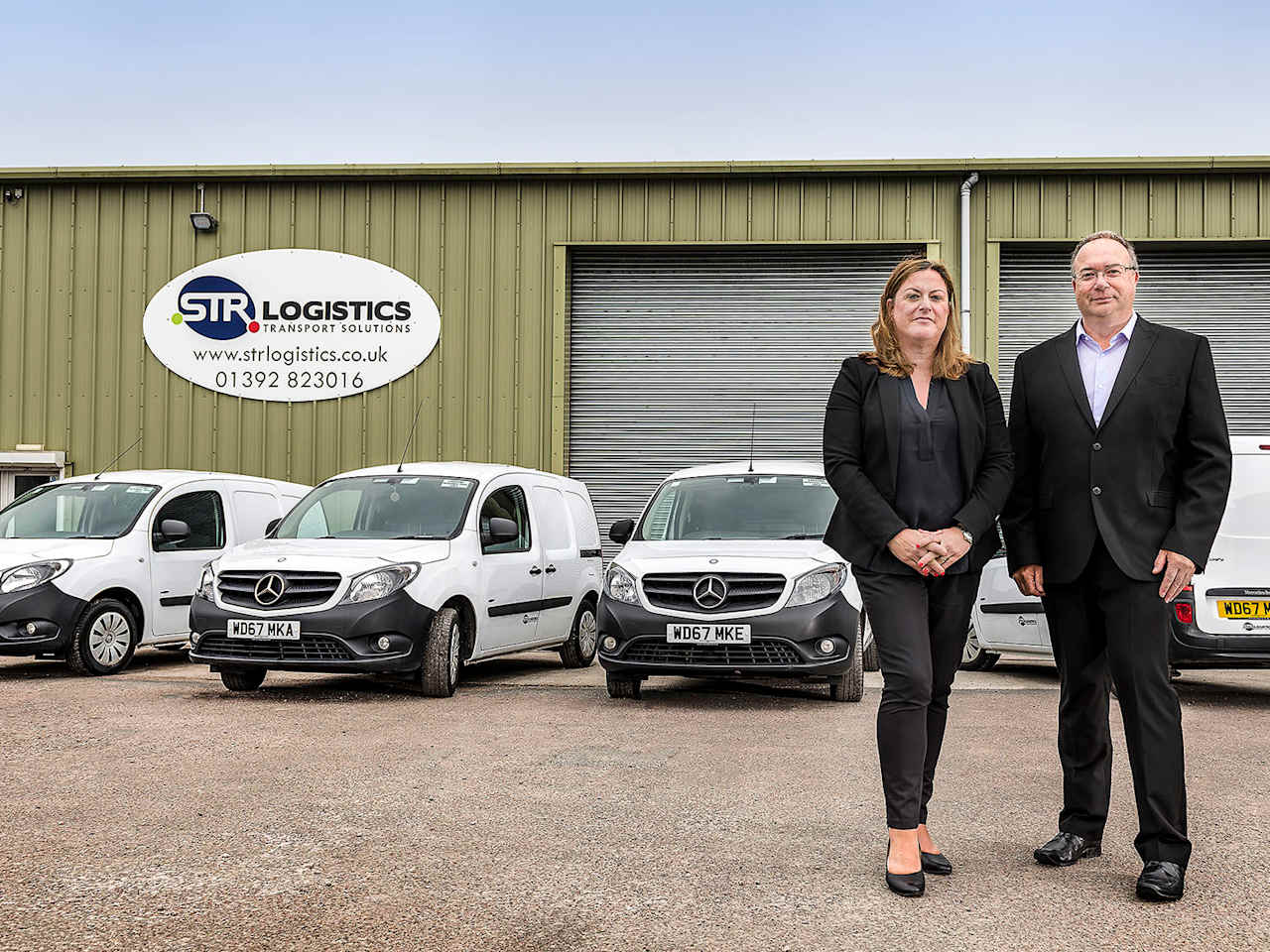 We provide STR Logistics with four new fleet additions in the form of the Mercedes-Benz Citan