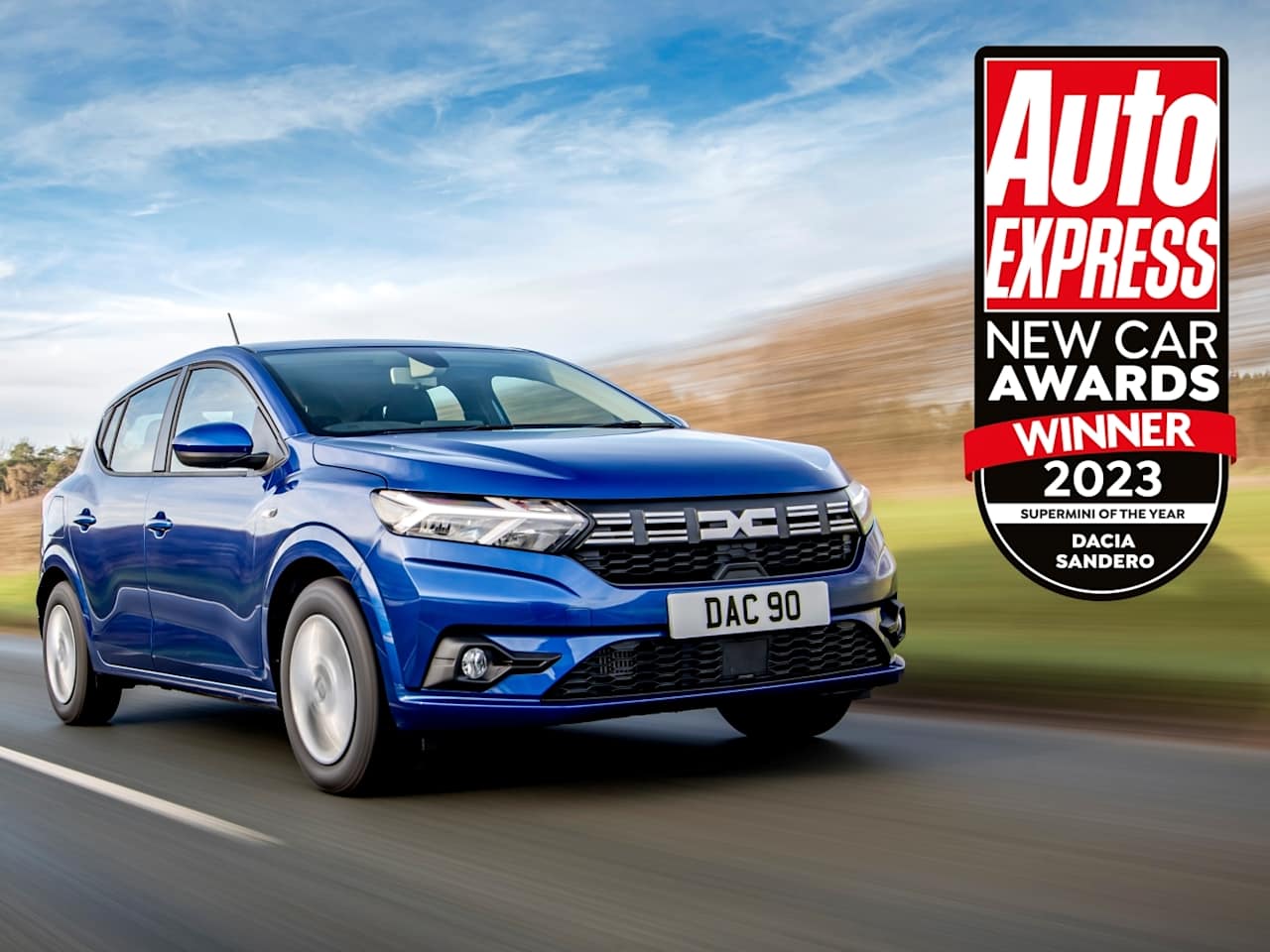 Dacia Double! Sandero and Jogger win big at the Auto Express New Car Awards 2023