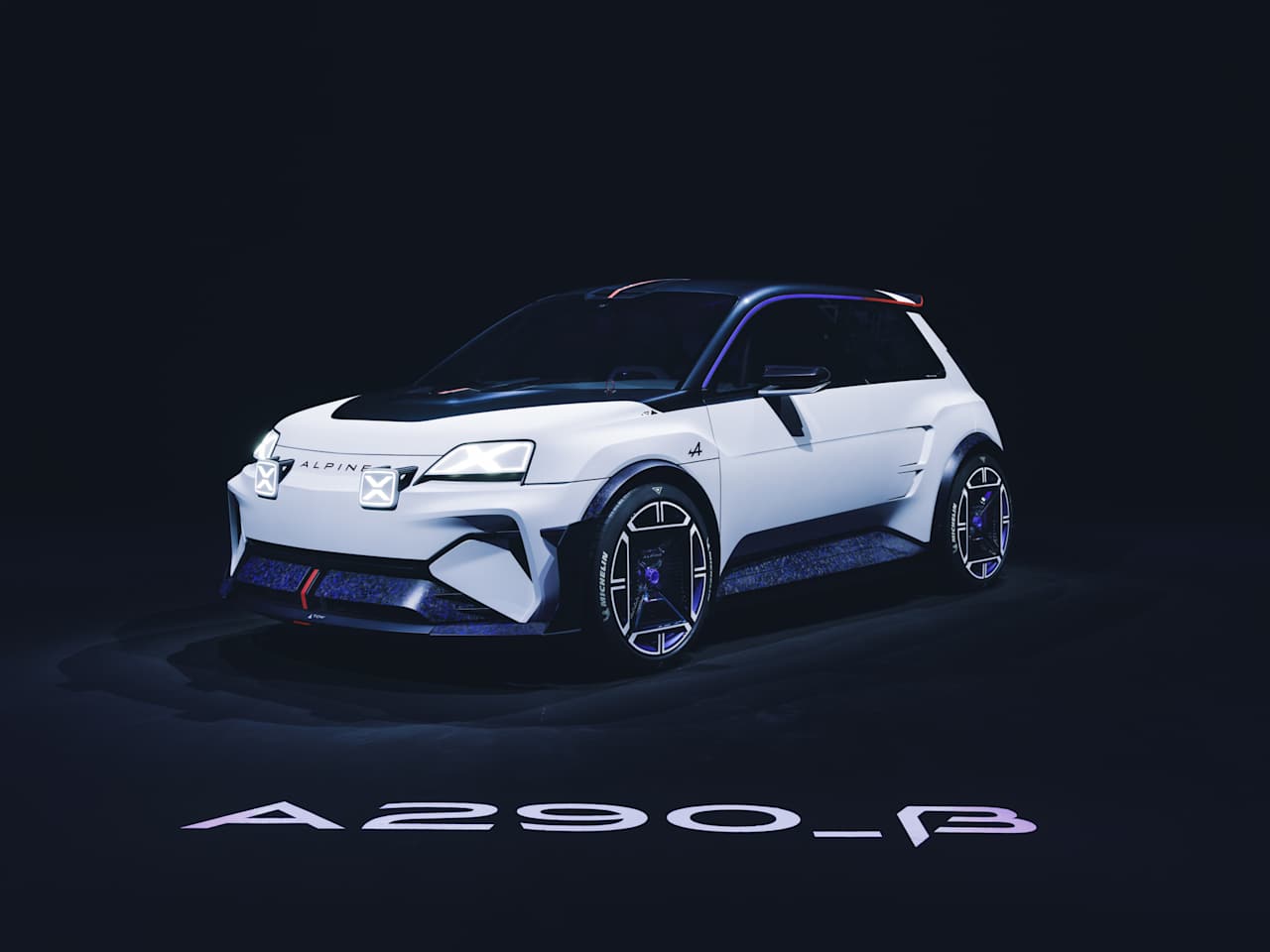 The Alpine A290 Partnership with Michelin