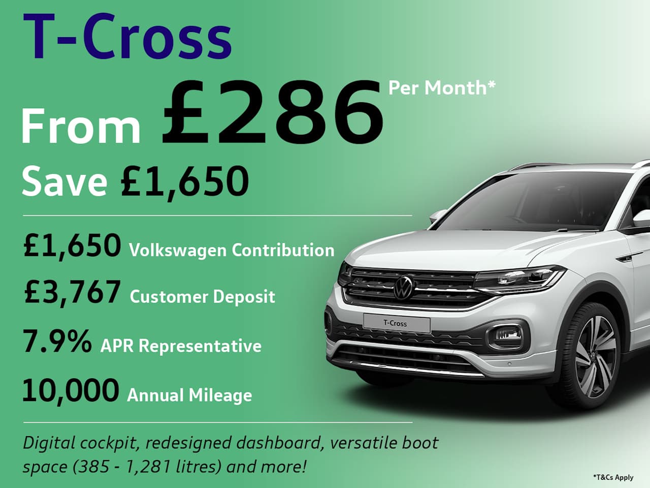 T-Cross Finance Offer