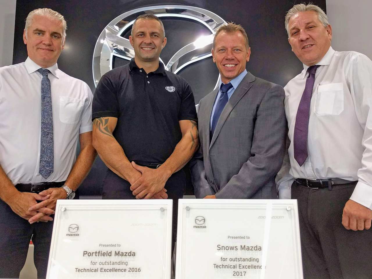 ‘Bolty’ scoops technical excellence in Mazda UK awards