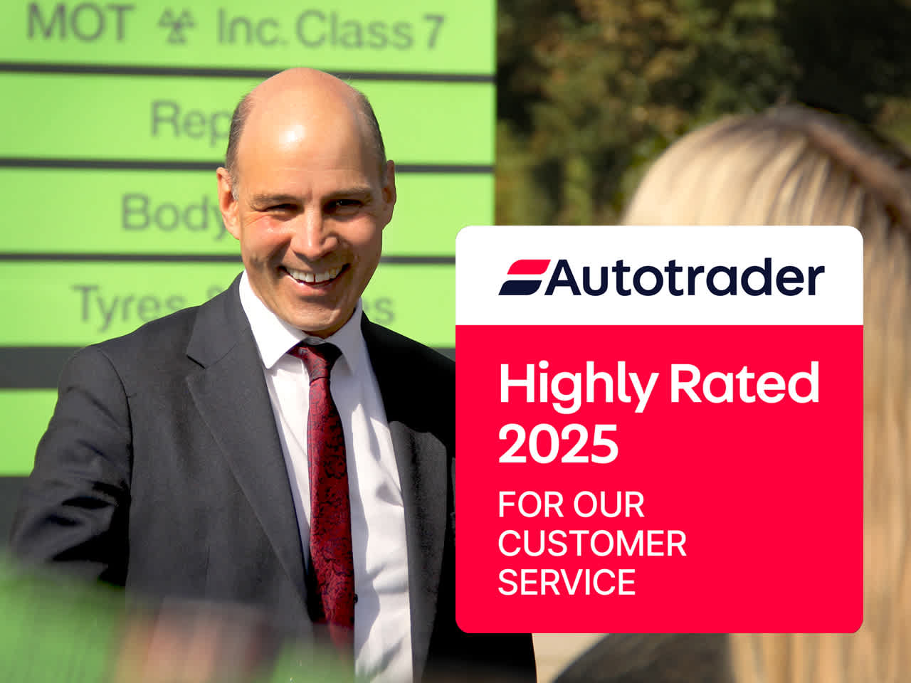 AUTOTRADER HIGHLY RATED AWARD 2025
