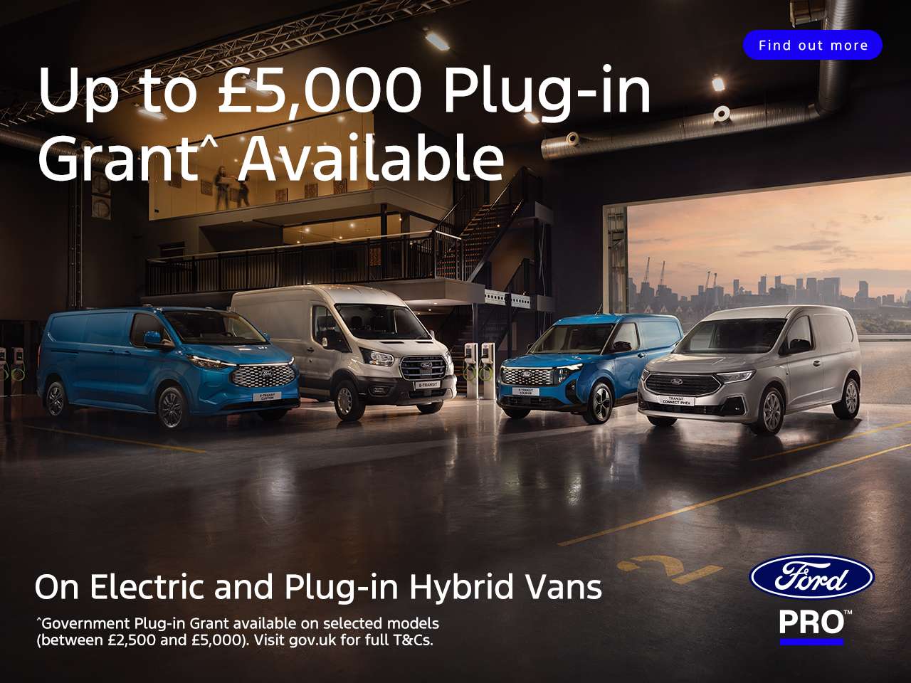 Up to £5,000 Plug-in Grant available