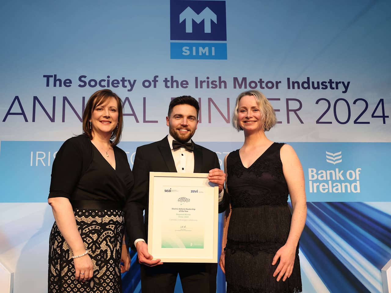 Connolly's Volkswagen Letterkenny Wins at the SIMI Motor Industry Awards