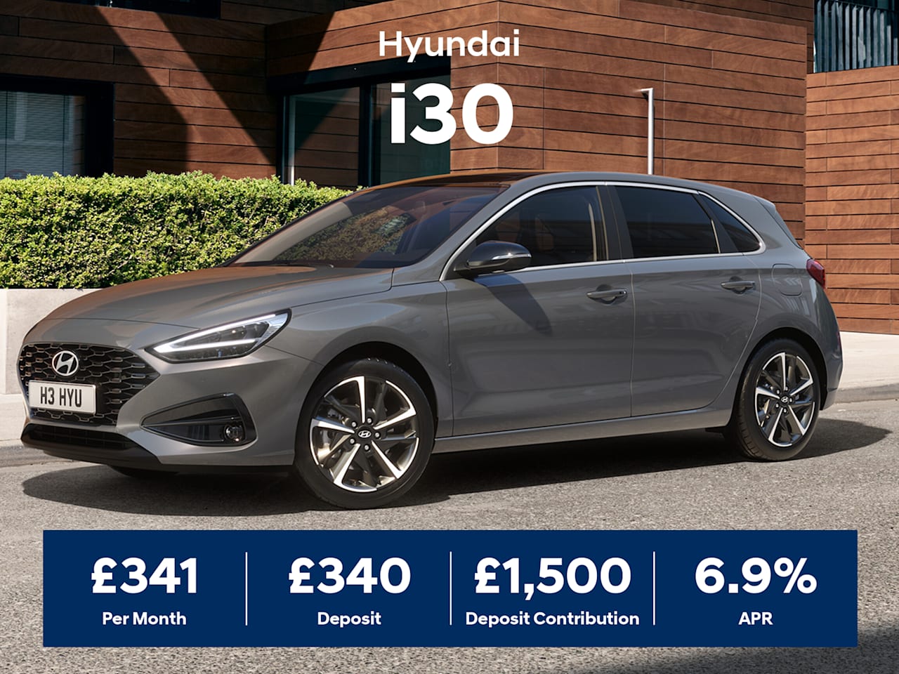 Low Payment PCP: i30 i30 Advance 1.5 - £341 Per Month