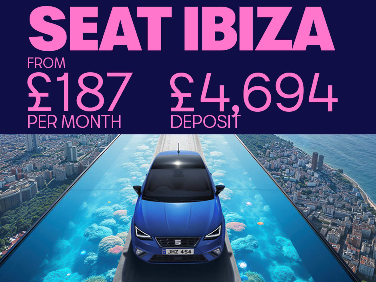 CLEARANCE EVENT: SEAT Ibiza from £187 Per Month