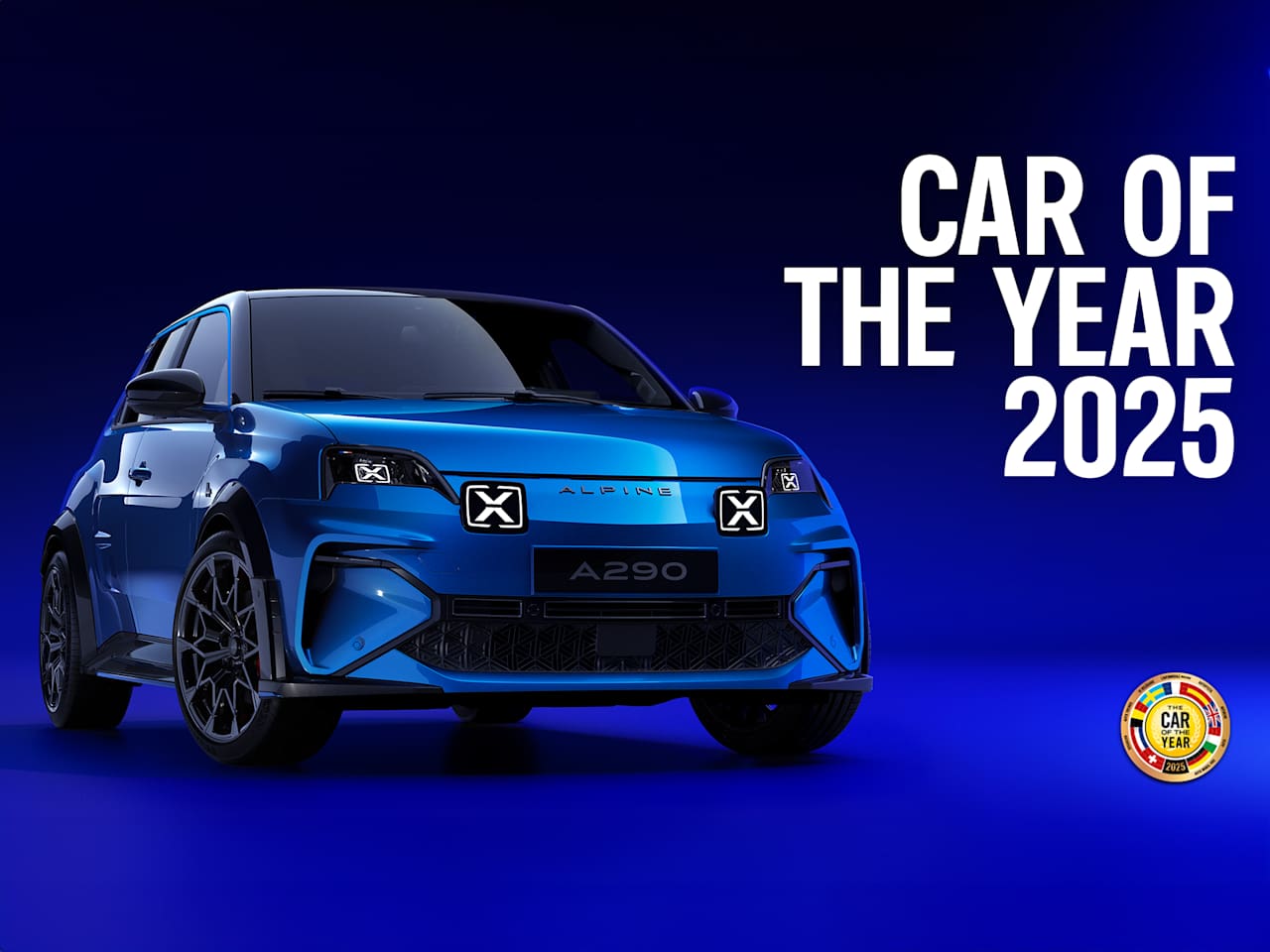 Alpine A290 Named 2025 Car of the Year