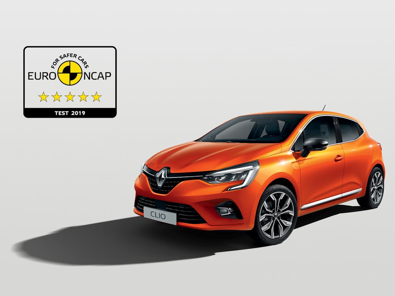 FIVE STAR EURO-NCAP RATING FOR THE ALL-NEW RENAULT CLIO 