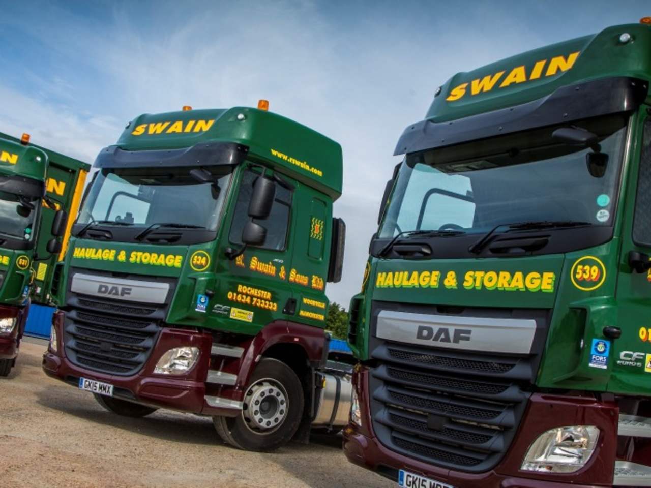 Swain's New DAF Fleet