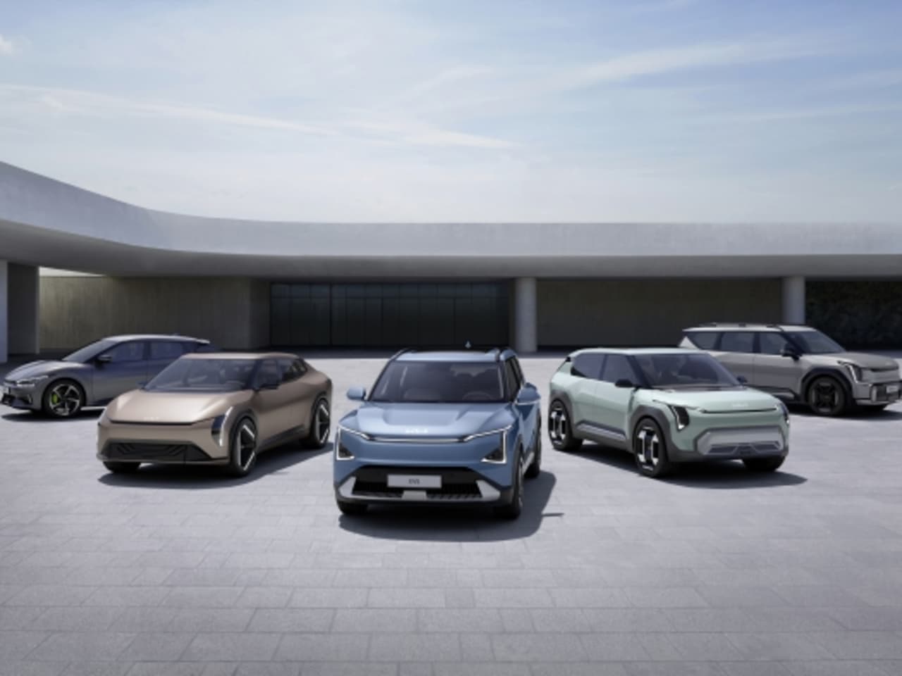 Kia accelerates EV revolution with reveal of EV5 and two concept models at first Kia EV day
