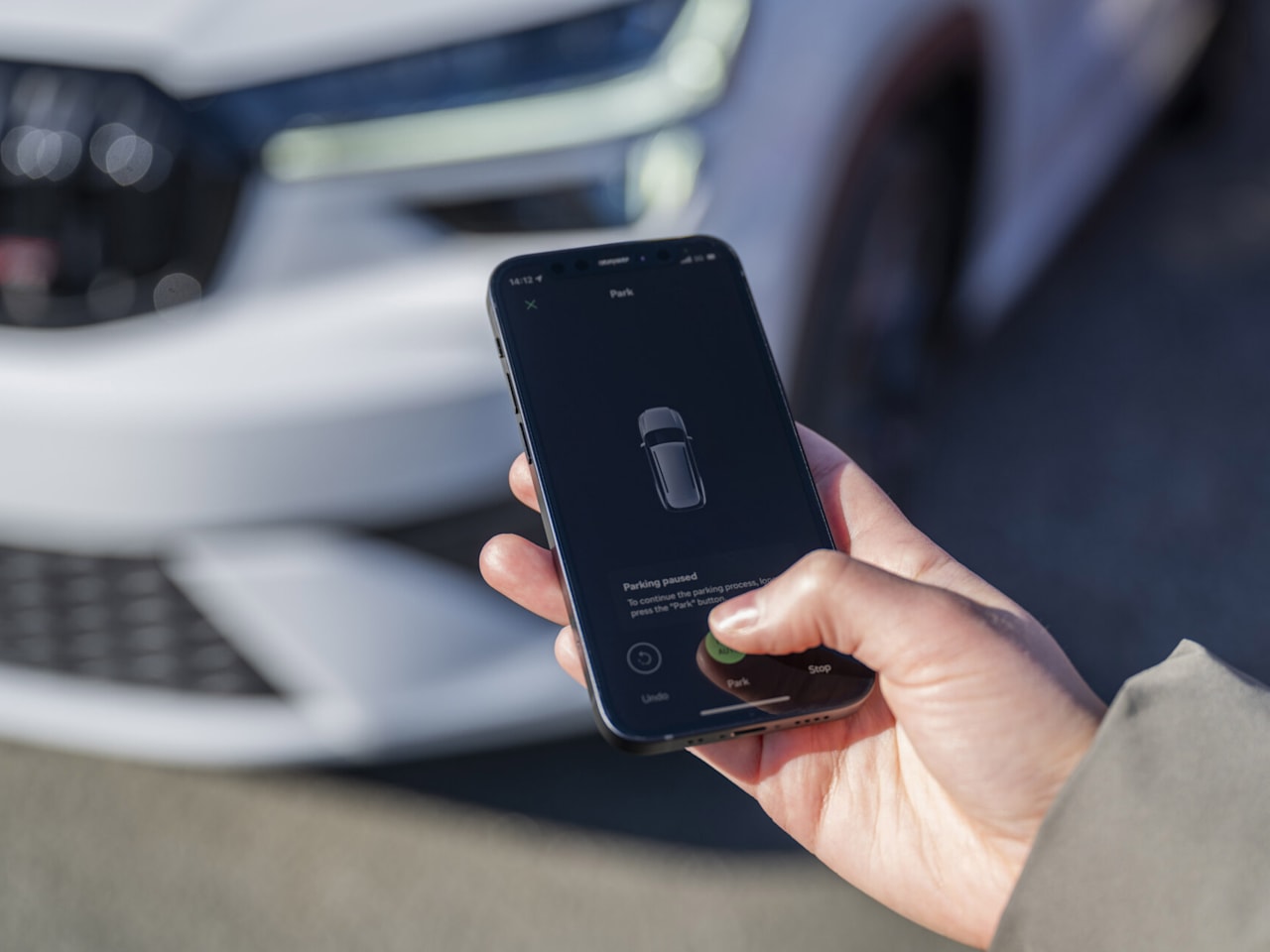 Park your Skoda using your mobile phone. We'll show you how.