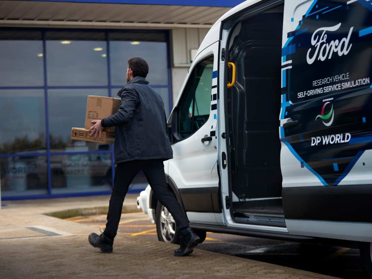 FORD CONDUCTS AUTONOMOUS VEHICLE RESEARCH WITH DP WORLD