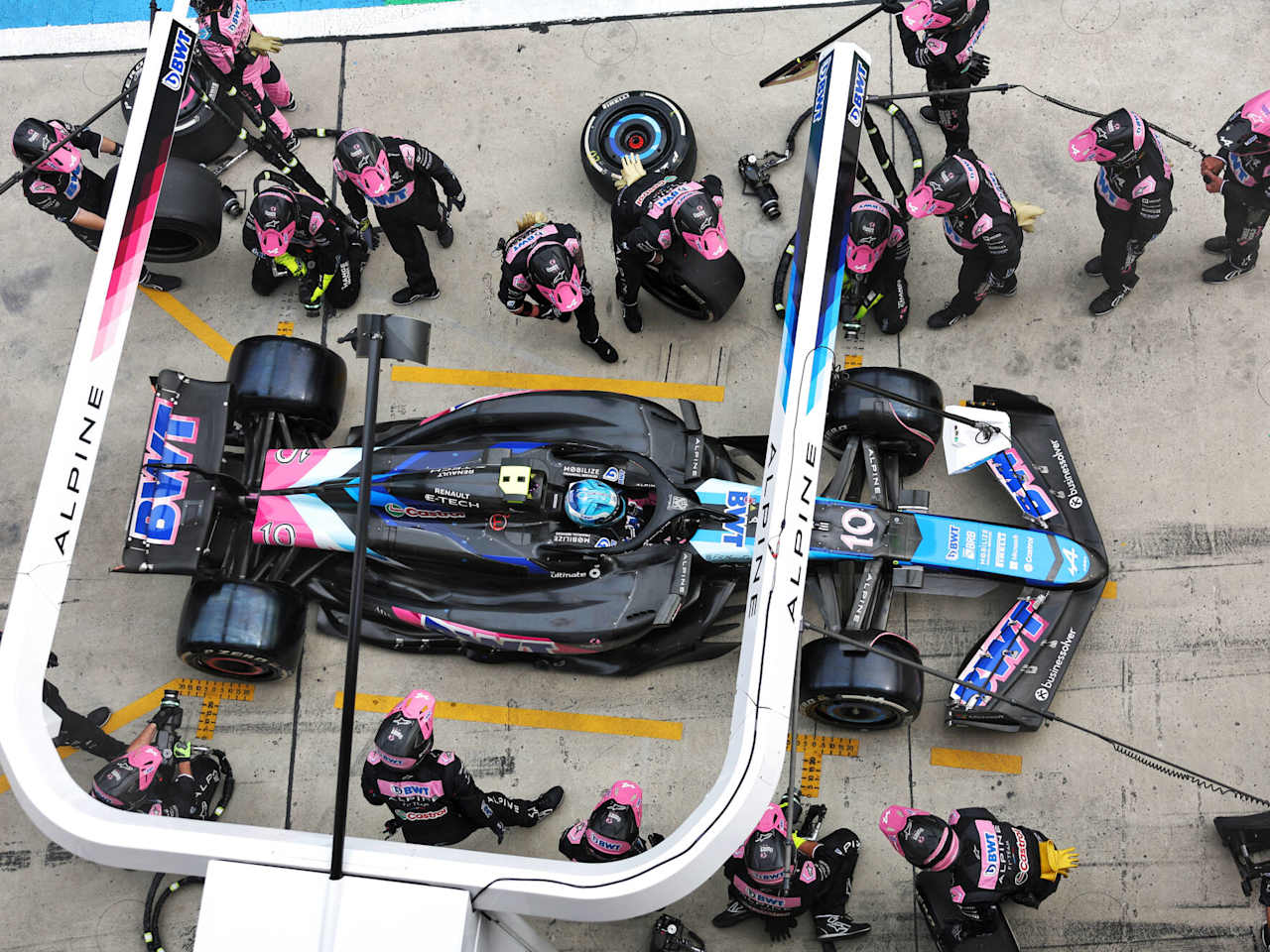 BWT Alpine F1 Team results at the Chinese Grand Prix