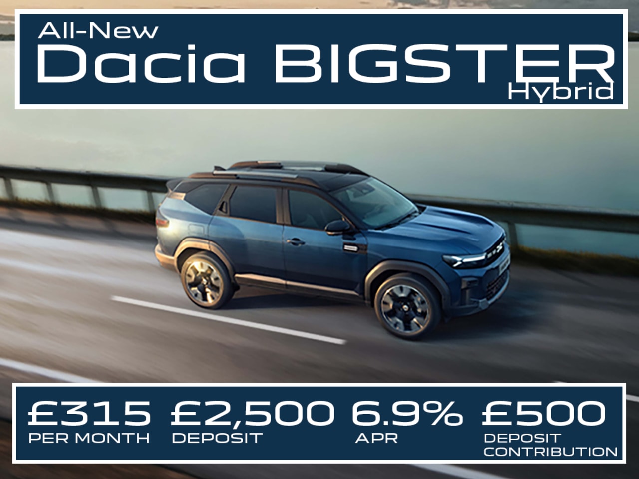 Low Payment PCP: BIGSTER Hybrid Expression - £315 Per Month