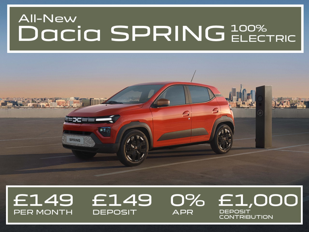 0% PCP: SPRING Expression 45kW - £149 Per Month