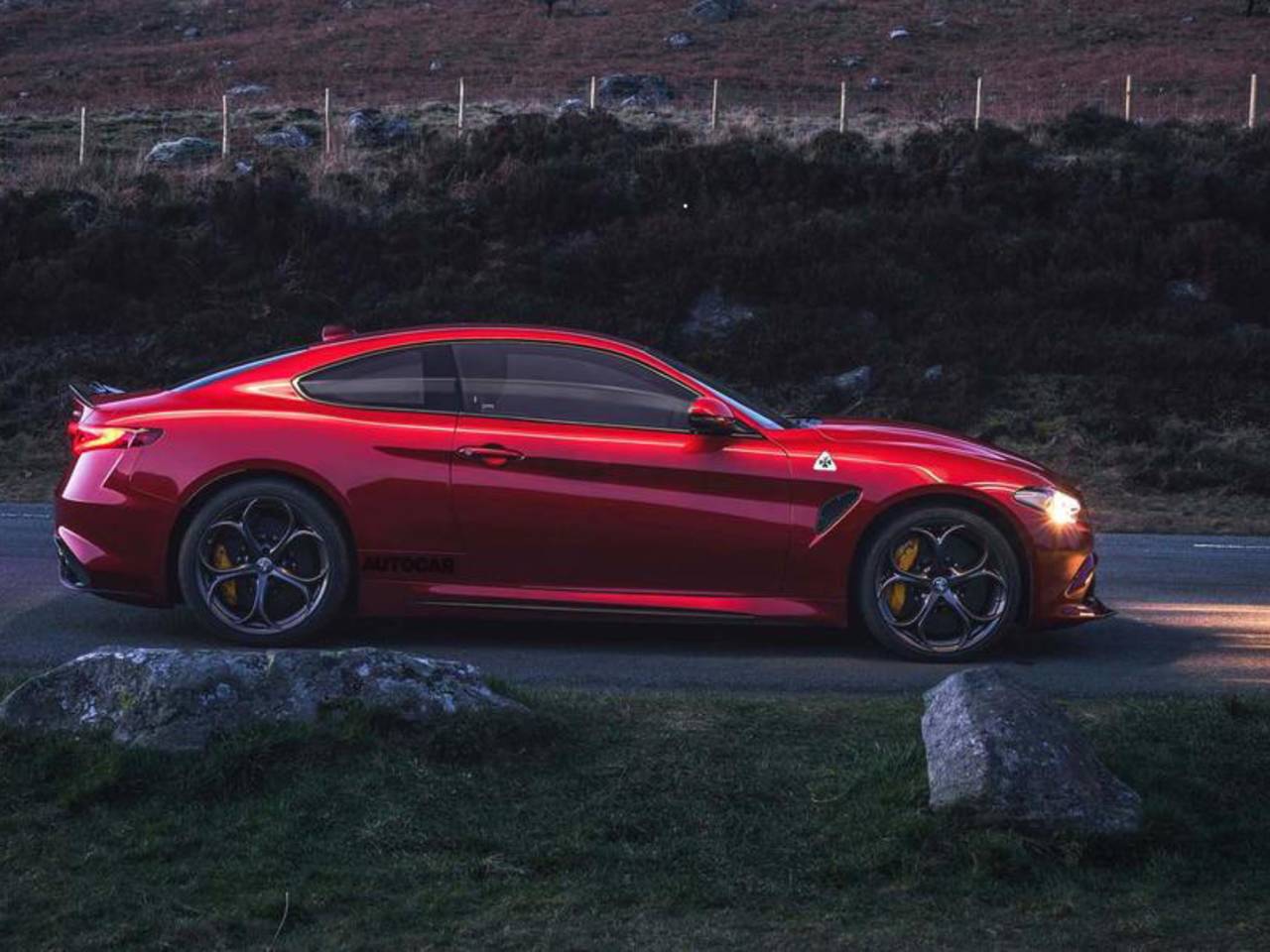 An F1 Inspired Alfa Romeo Giulia Coupe?