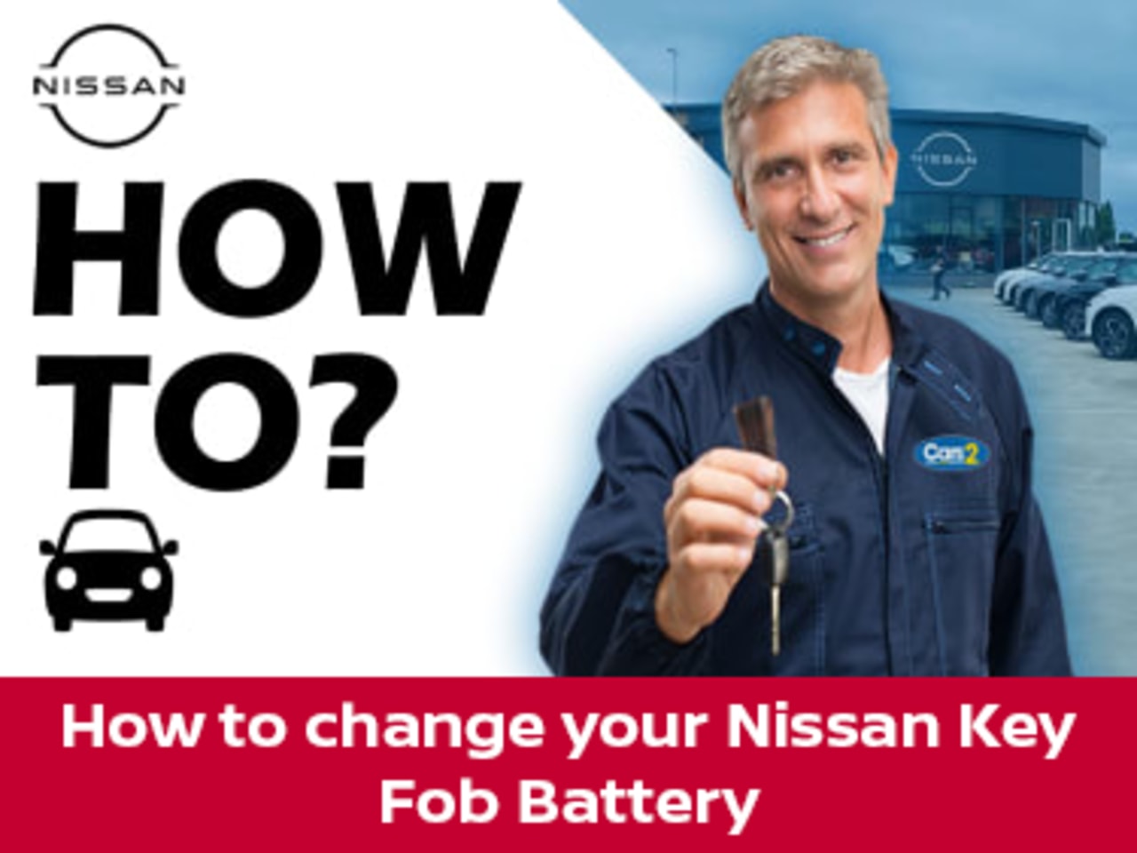 How to Change a Nissan Key Fob Battery