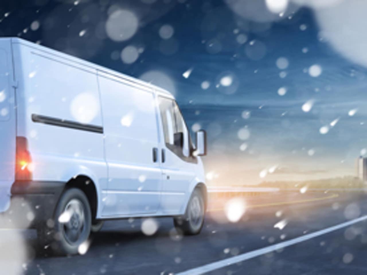 Van driving in winter weather: tips to help you keep your cool