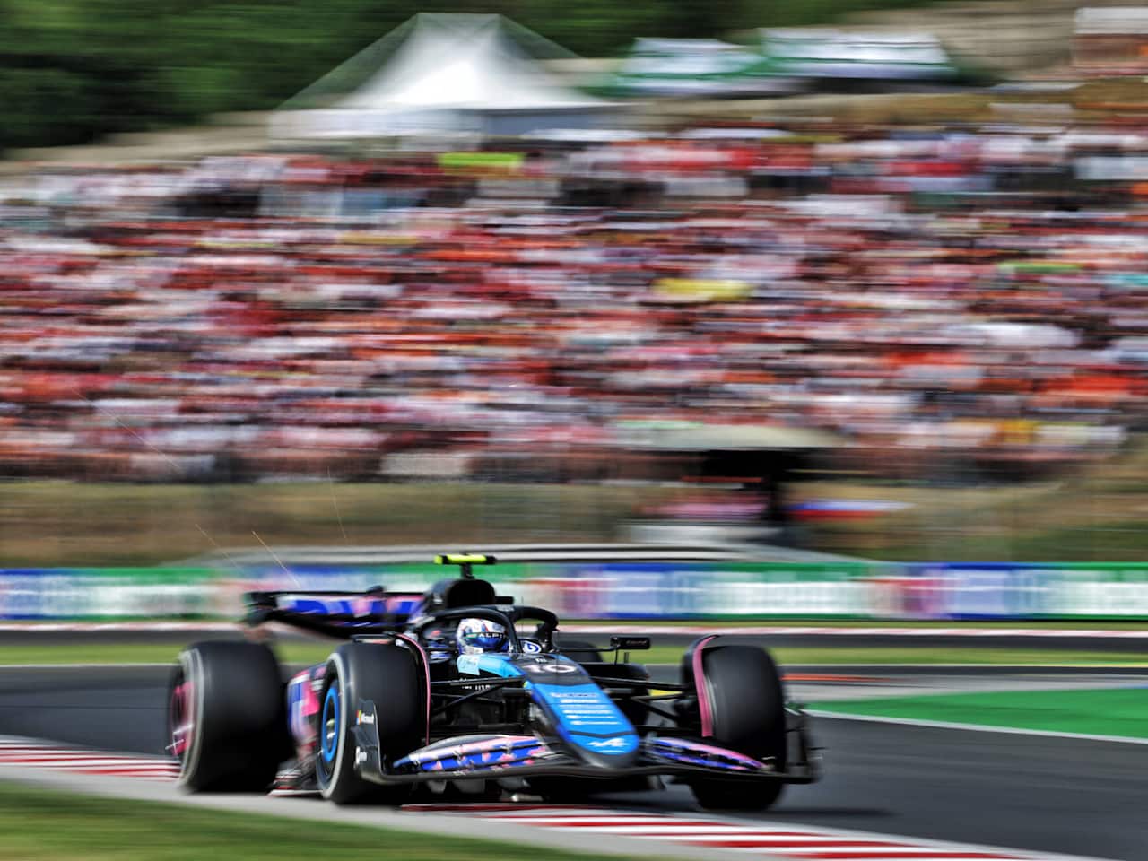 Challenging race for the BWT Alpine F1 team at the Hungarian Grand Prix