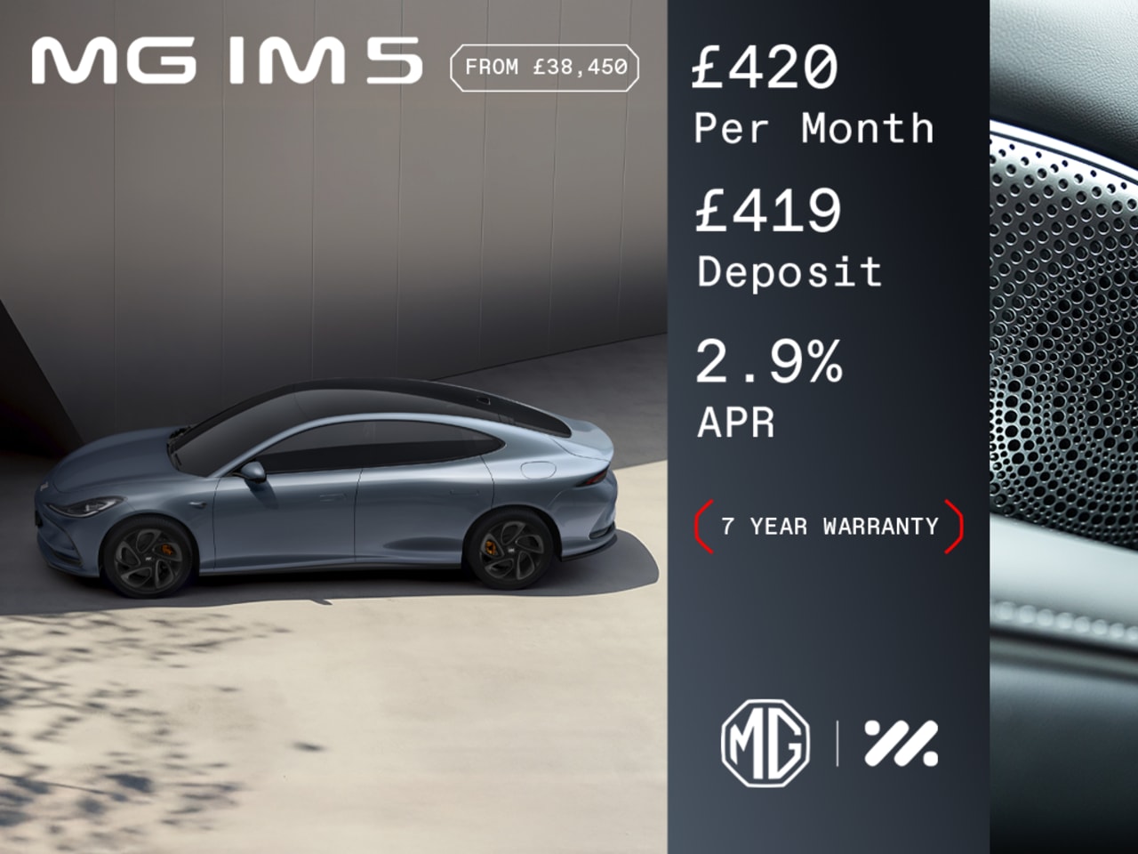 PCP: MG IM5 Standard Range - £420 Per Month