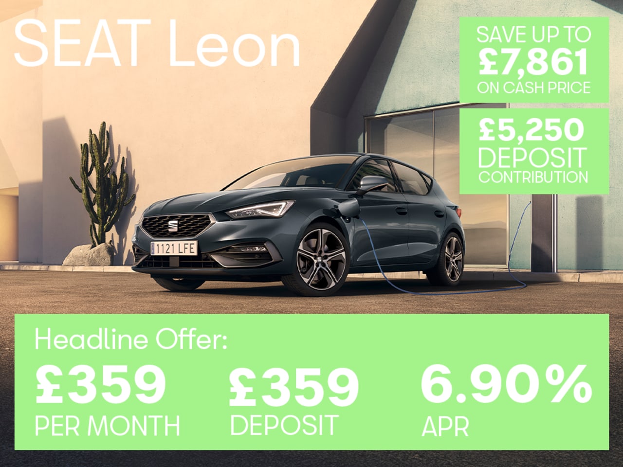 PCP: LEON FR 115 - £359 Per Month