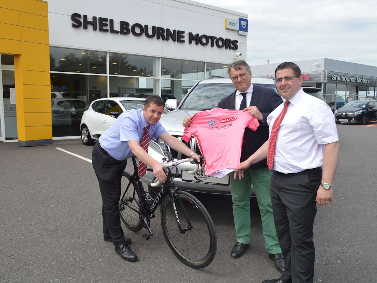 SHELBOURNE MOTORS - OFFICIAL VEHICLE SUPPLIER FOR GIRO 'GRAN FONDO'