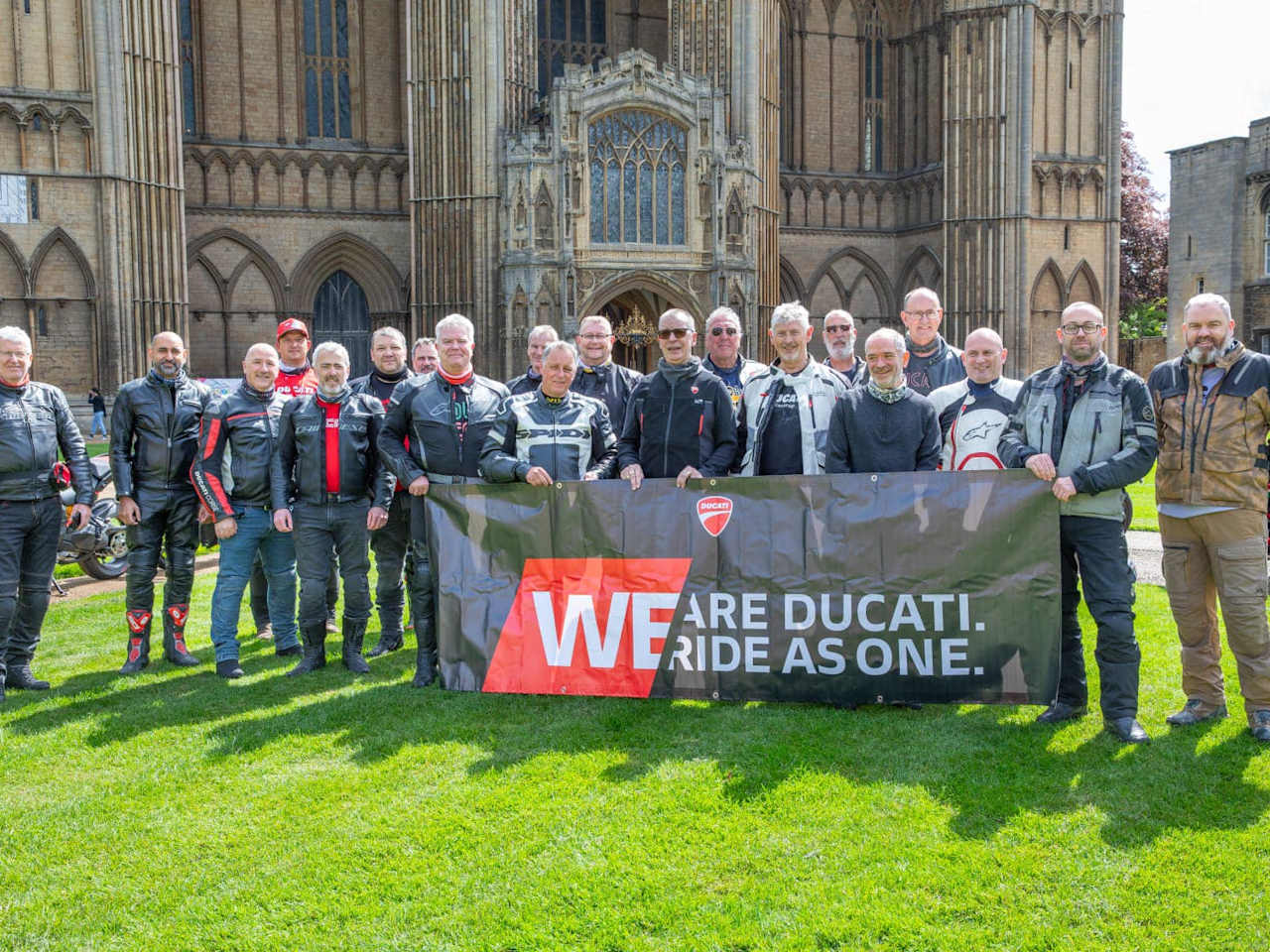 Ducati Cambridge's "We Ride as One" Event Unites Bikers in Cambridgeshire.