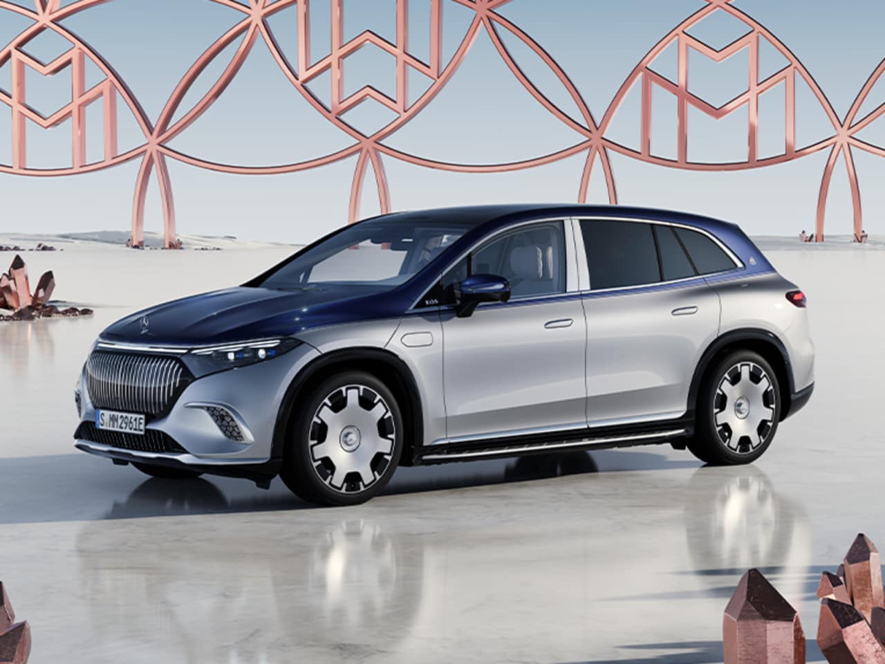 Розкішний електромобіль Mercedes-Maybach EQS 680