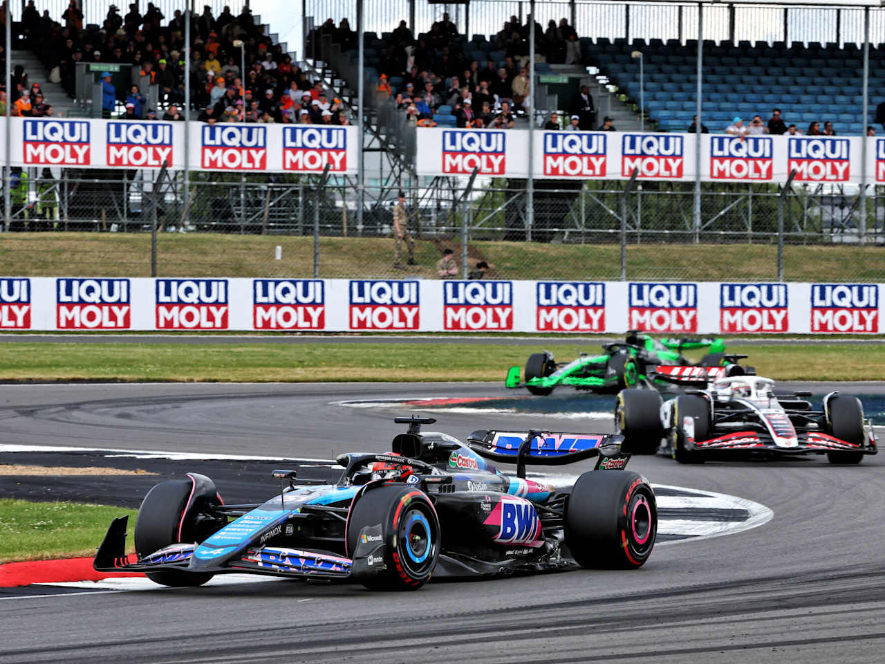 Disappointing race for the BWT Alpine F1 Team at the British Grand Prix