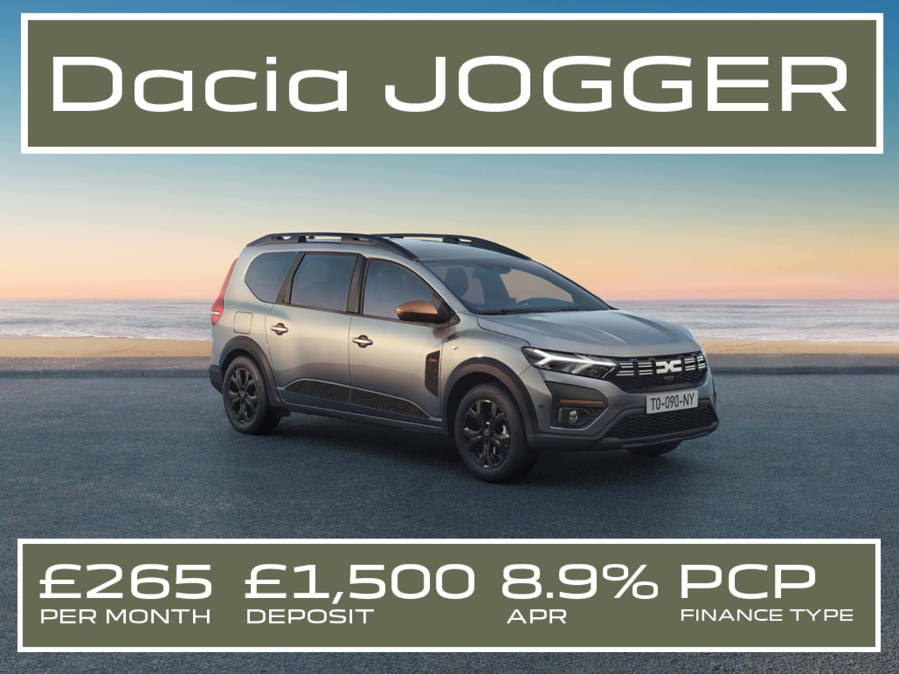 PCP: JOGGER Essential - £265 Per Month