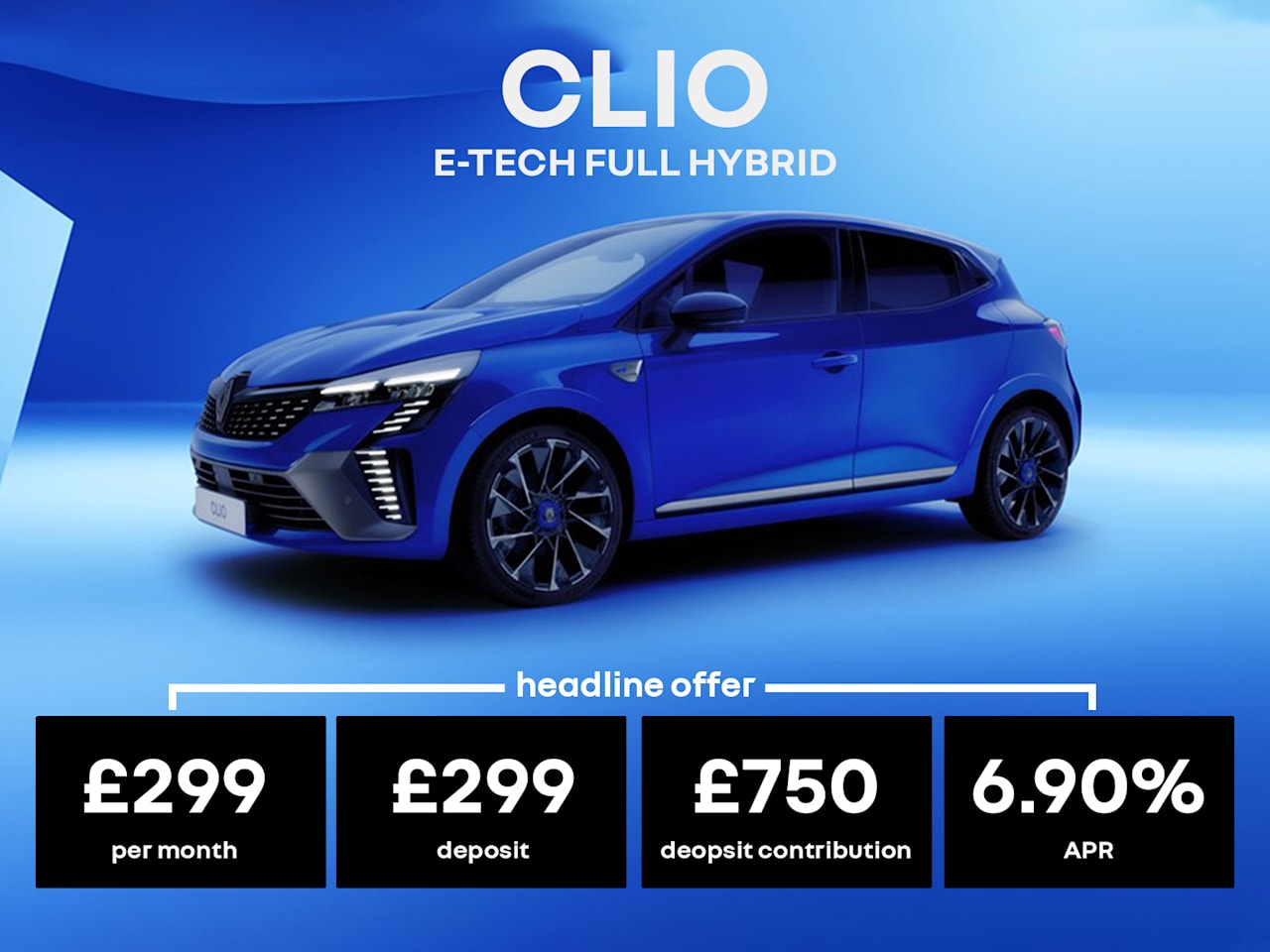 PCP: CLIO E-TECH Evolution 1.6 - £299 Per Month