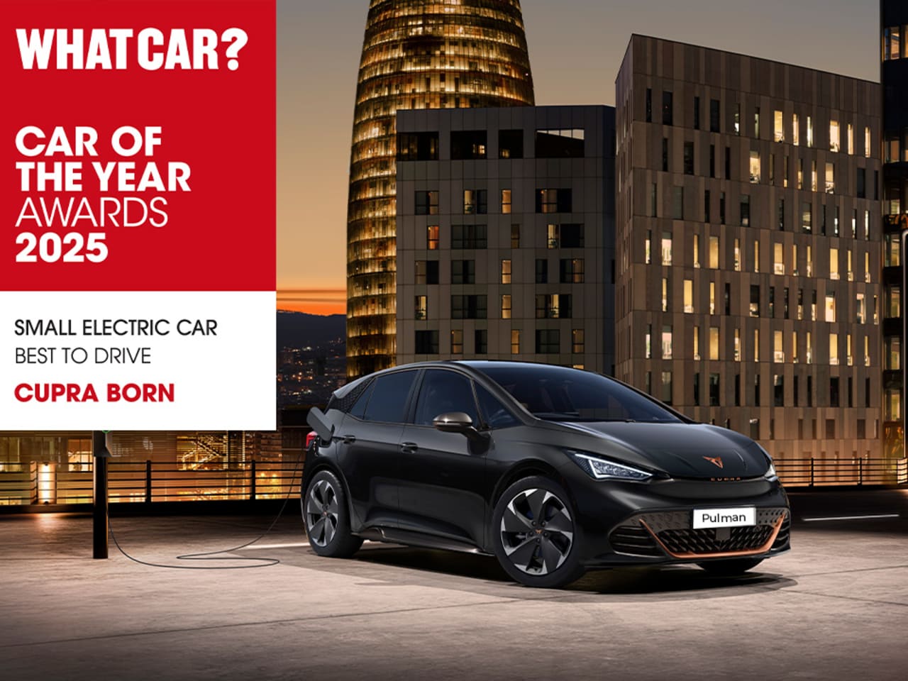 Victory Once Again for The CUPRA Born at What Car? Awards 2025