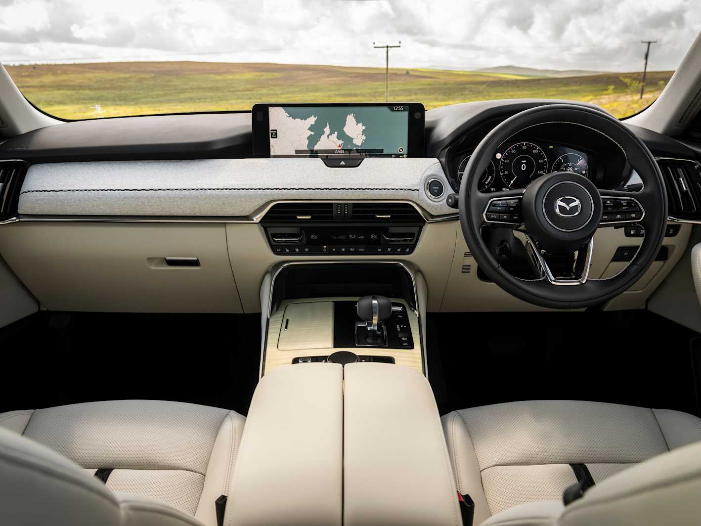 Mazda CX-60 interior and Nappa leather seats