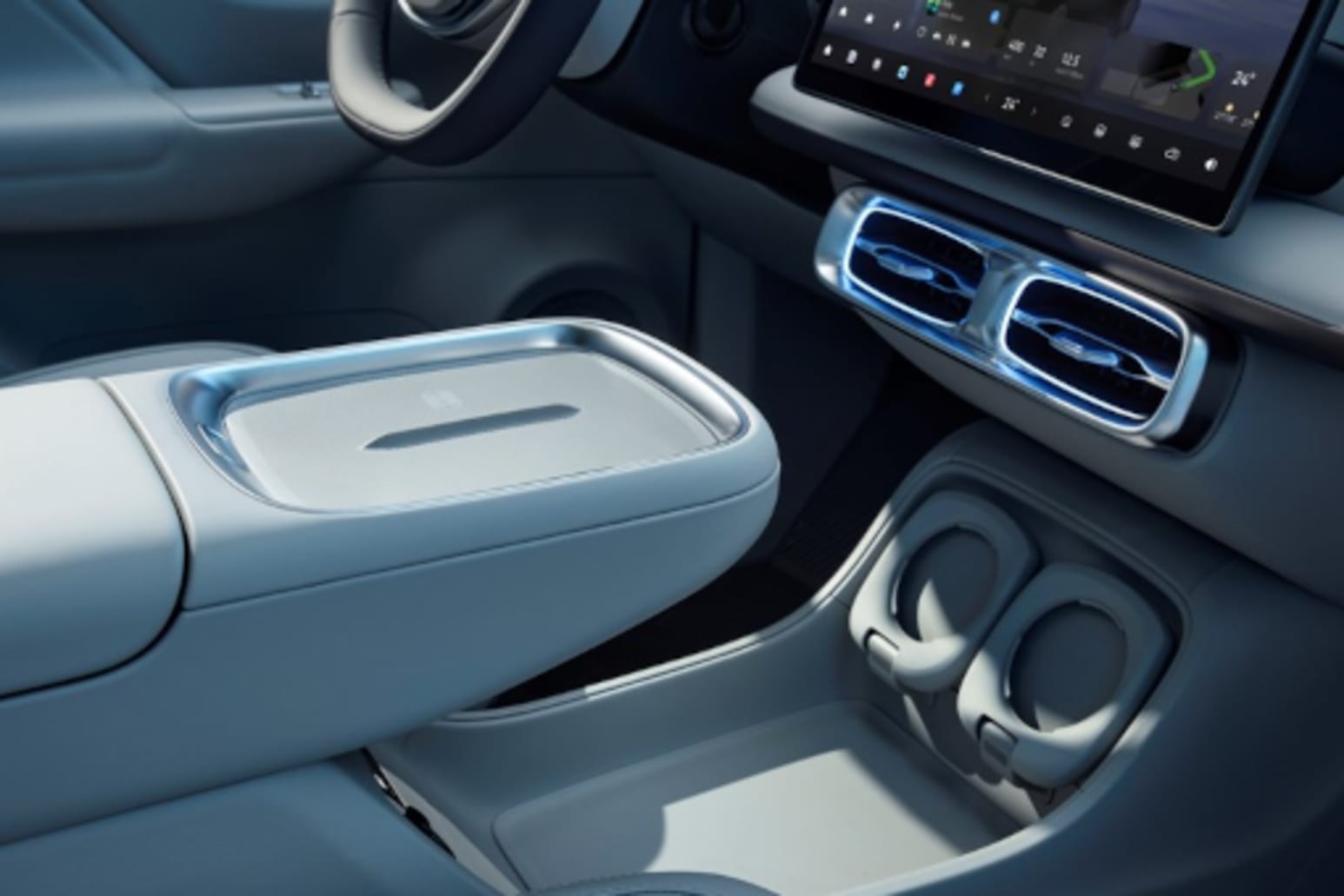 Leapmotor B10 Smartphone Holder and Charging