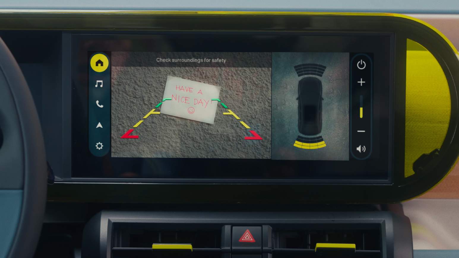 Grande Panda Rearview Camera
