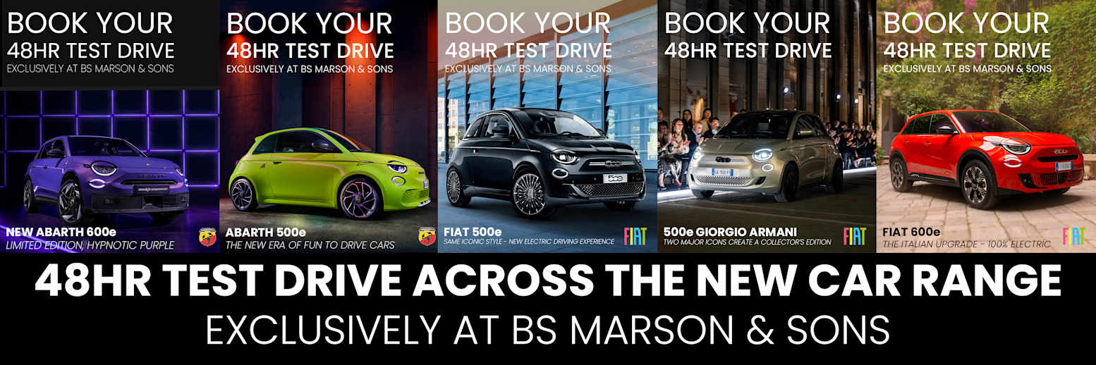 48hr test drive banner