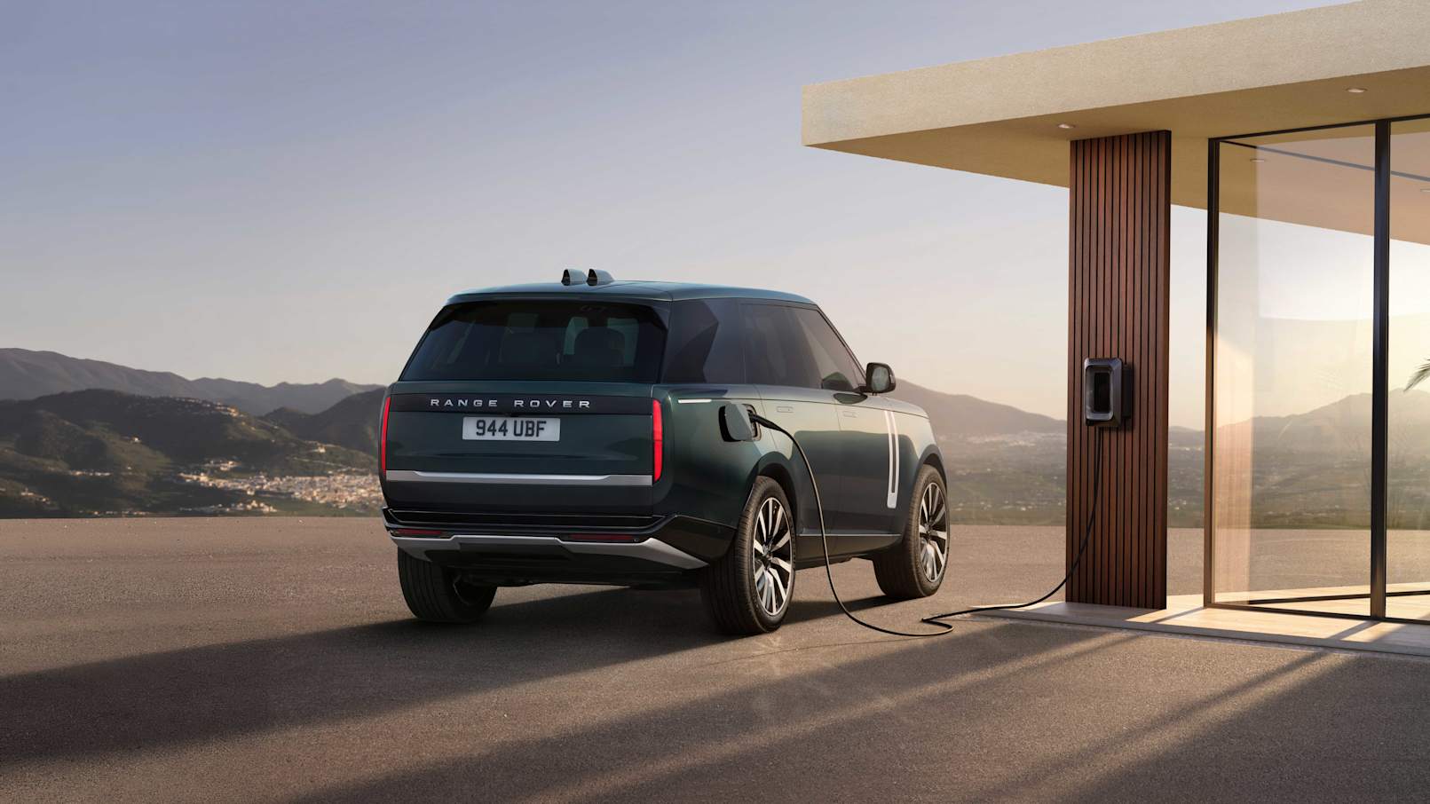 Range Rover Electric charging at home