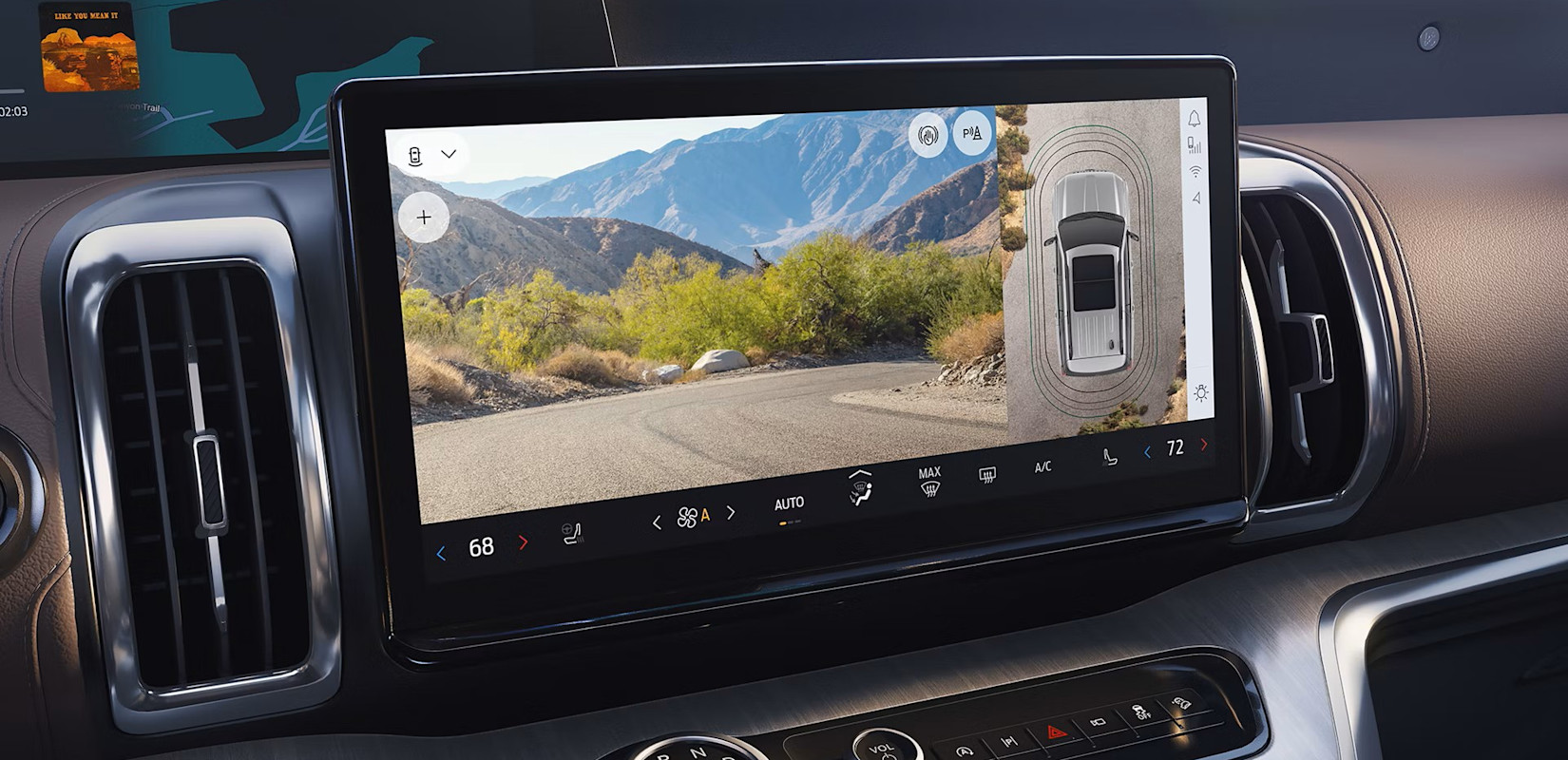 A lookout all around your car