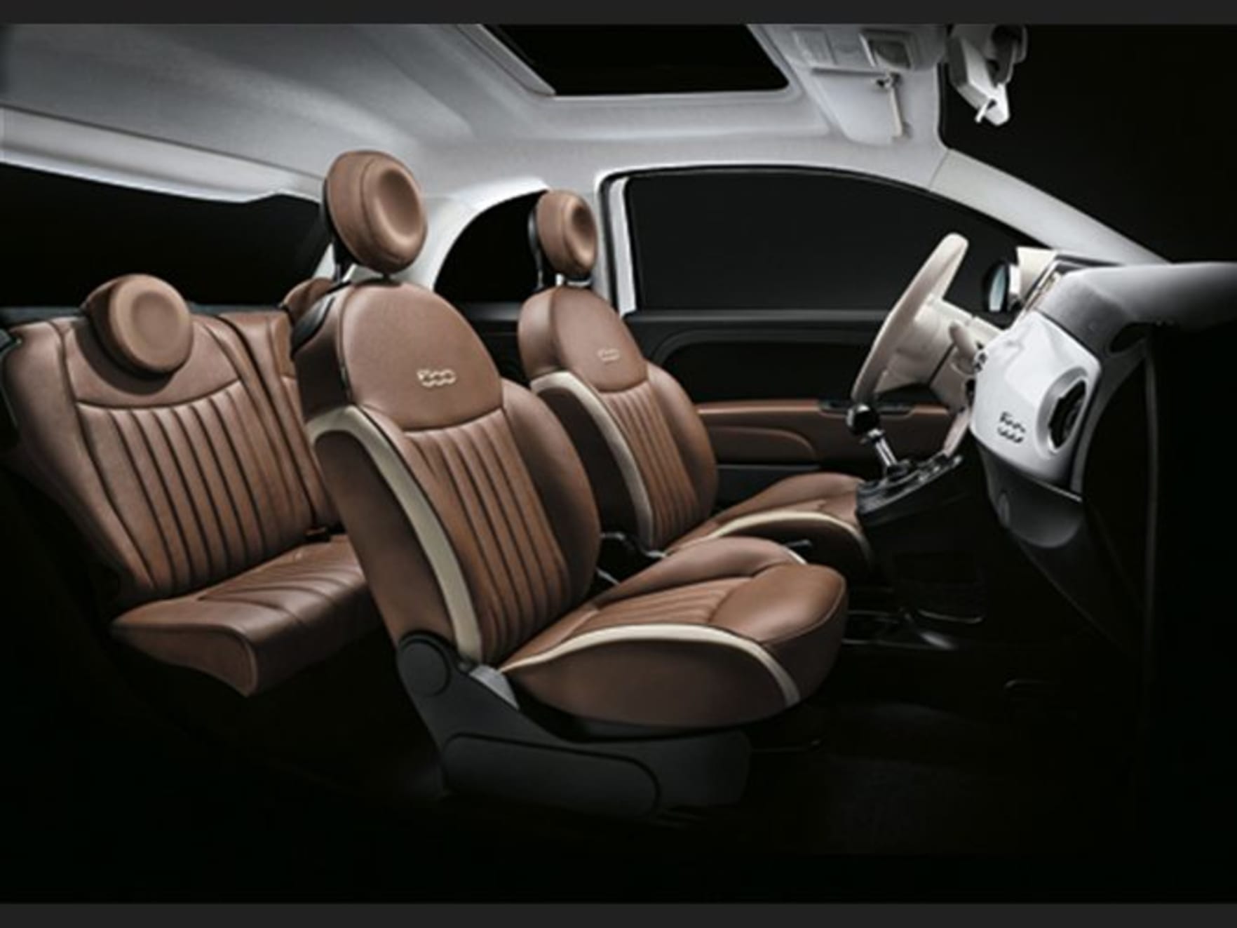 Fiat 500C Interior Seats