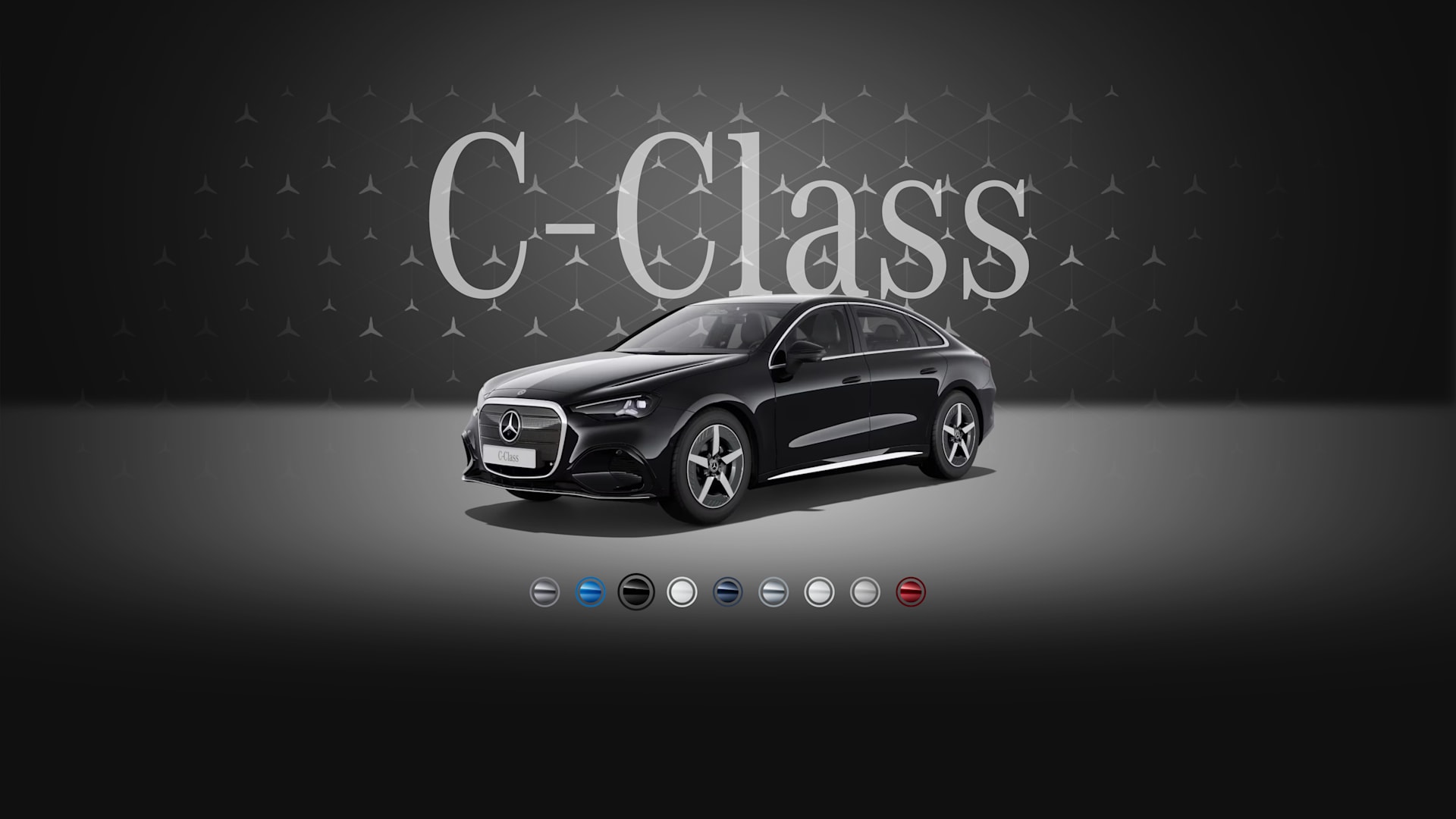 Yeni elektrik C-Class Qara