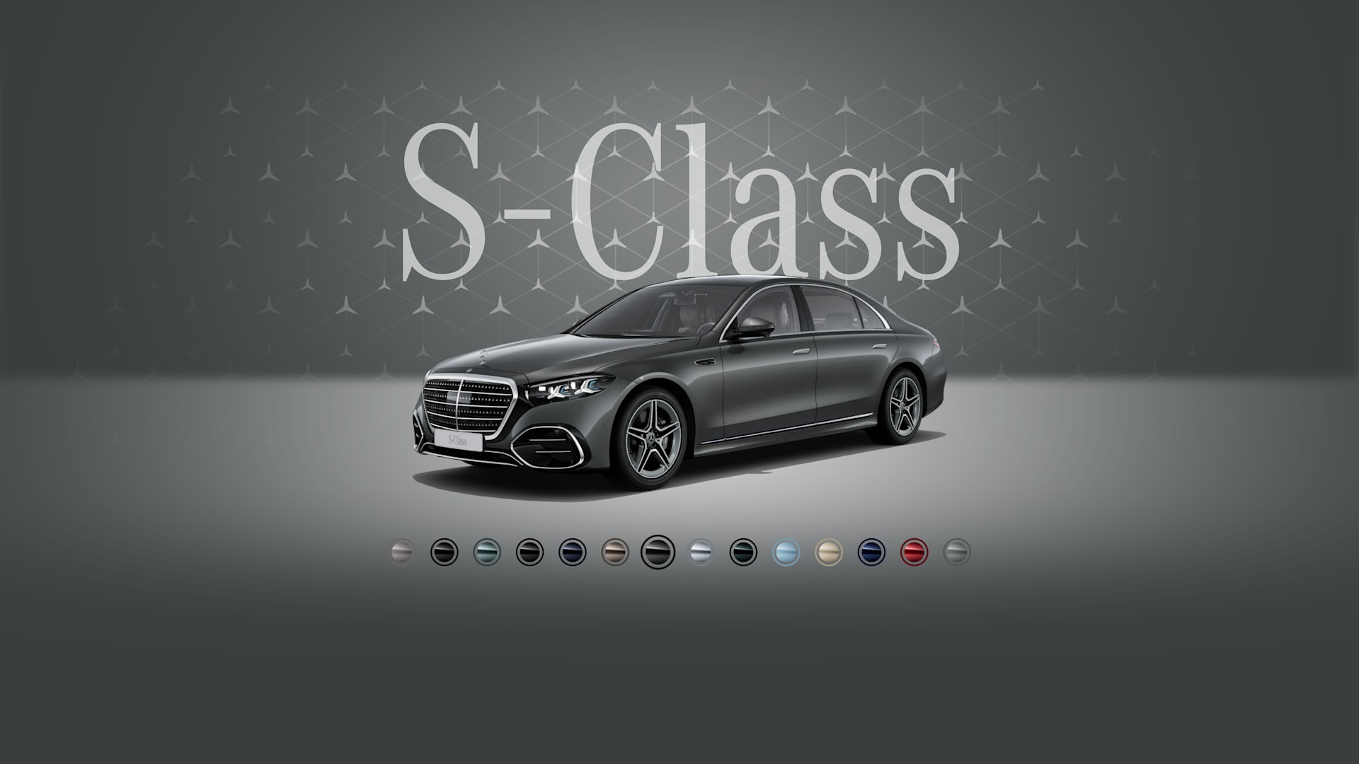 Yeni S-Class Qrafit boz, metallik