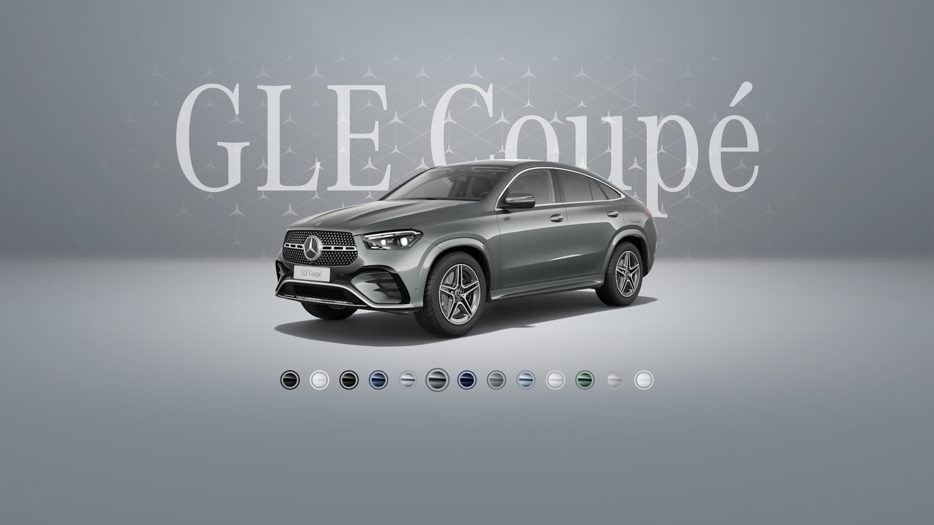 GLE Coupé Selenit boz, metallik
