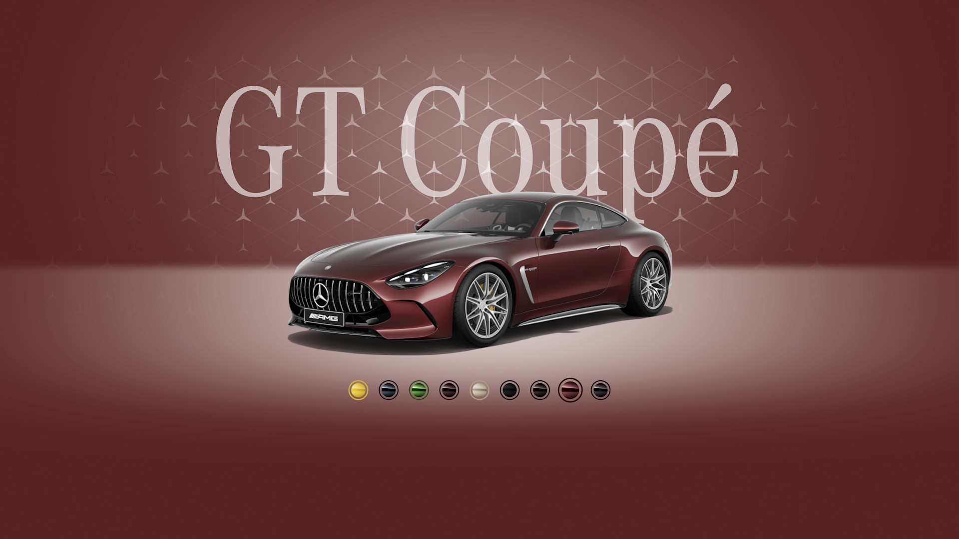 Mercedes-AMG GT Coupé Kornalin qırmızısı, metallik