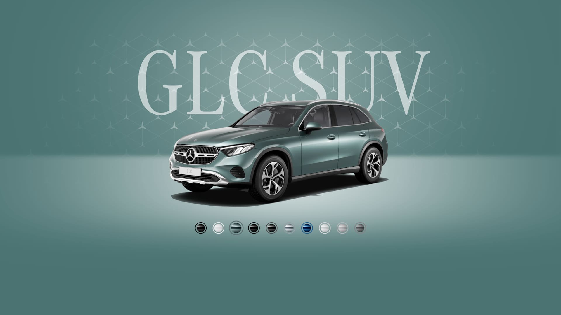GLC SUV Verde gümüşü, metallik