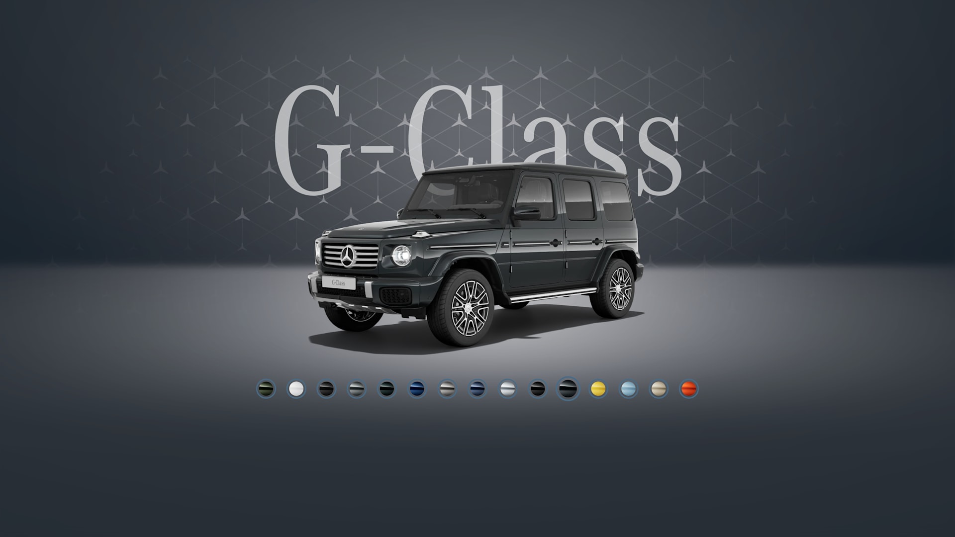 G-Class Maqnetit qara, metallik