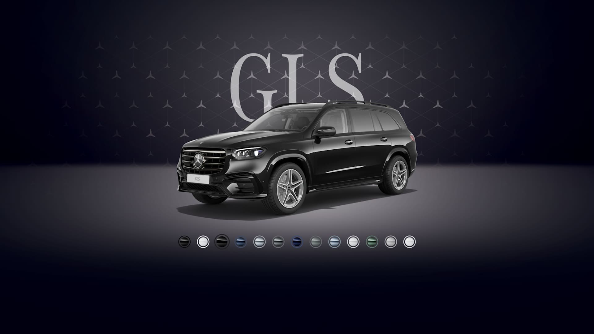 GLS Obsidian qara, metallik